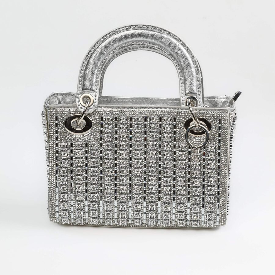 LISA – Sac à main en Argente.