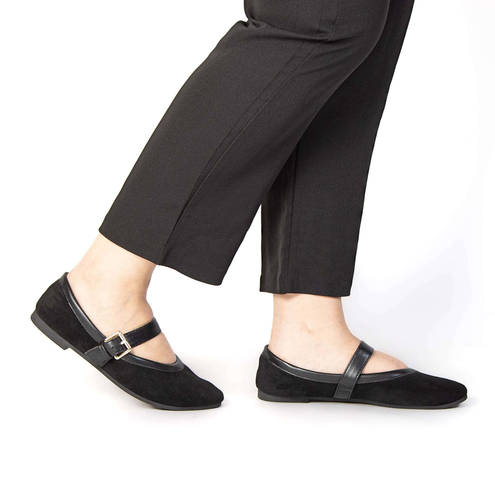 FARAH – Ballerines Femmes en Noir.