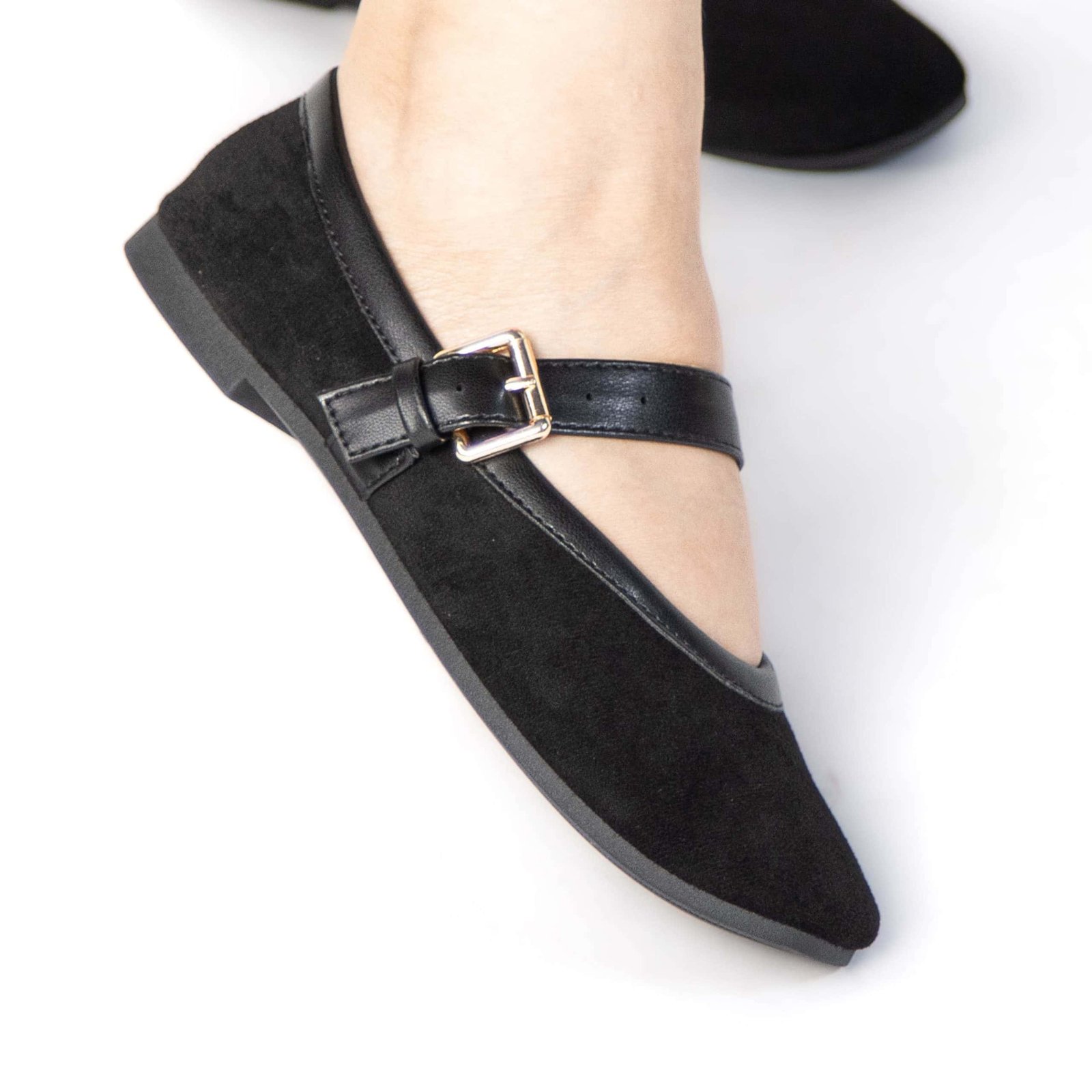 FARAH – Ballerines Femmes en Noir.