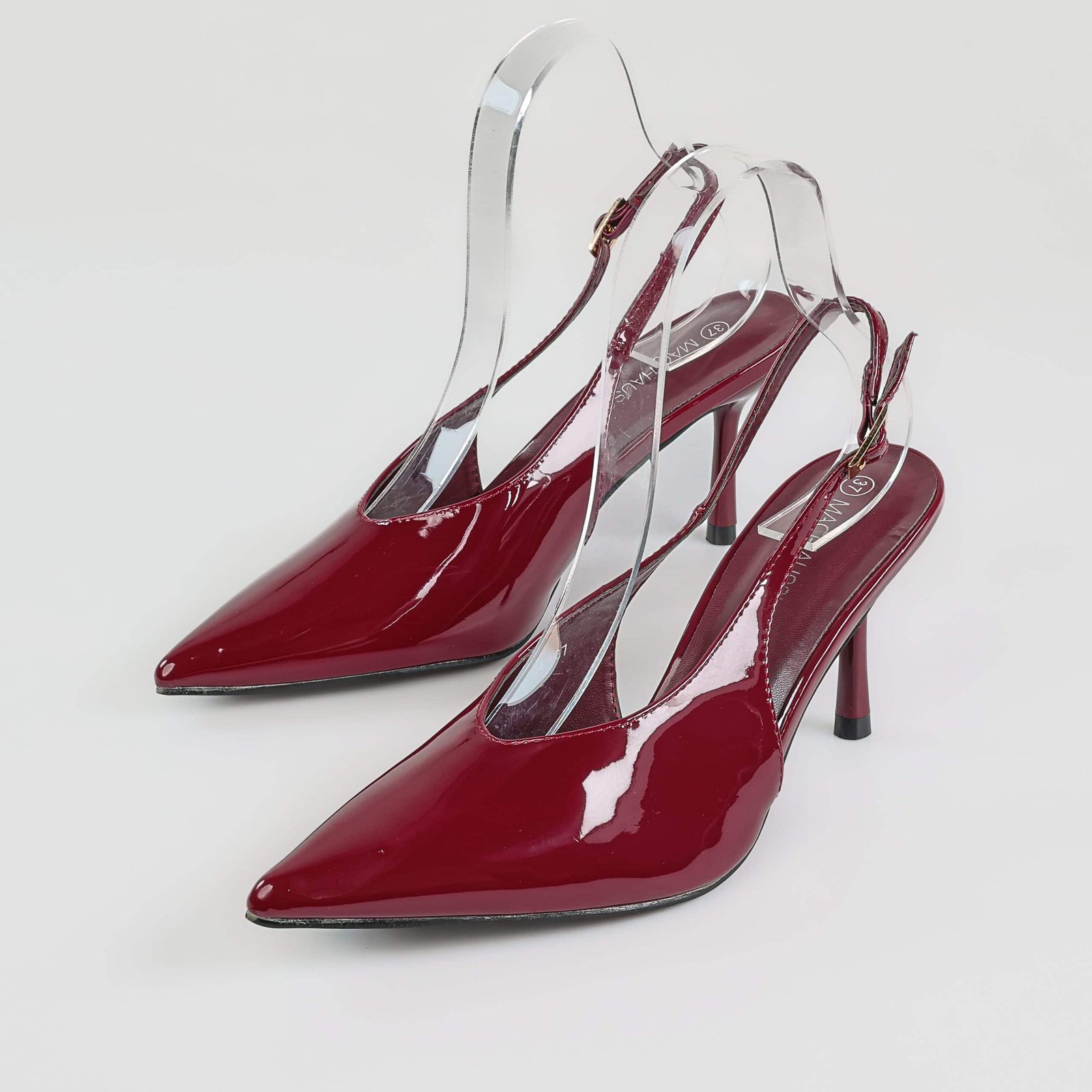 Ocre – Escarpins Femmes en Bordeau.