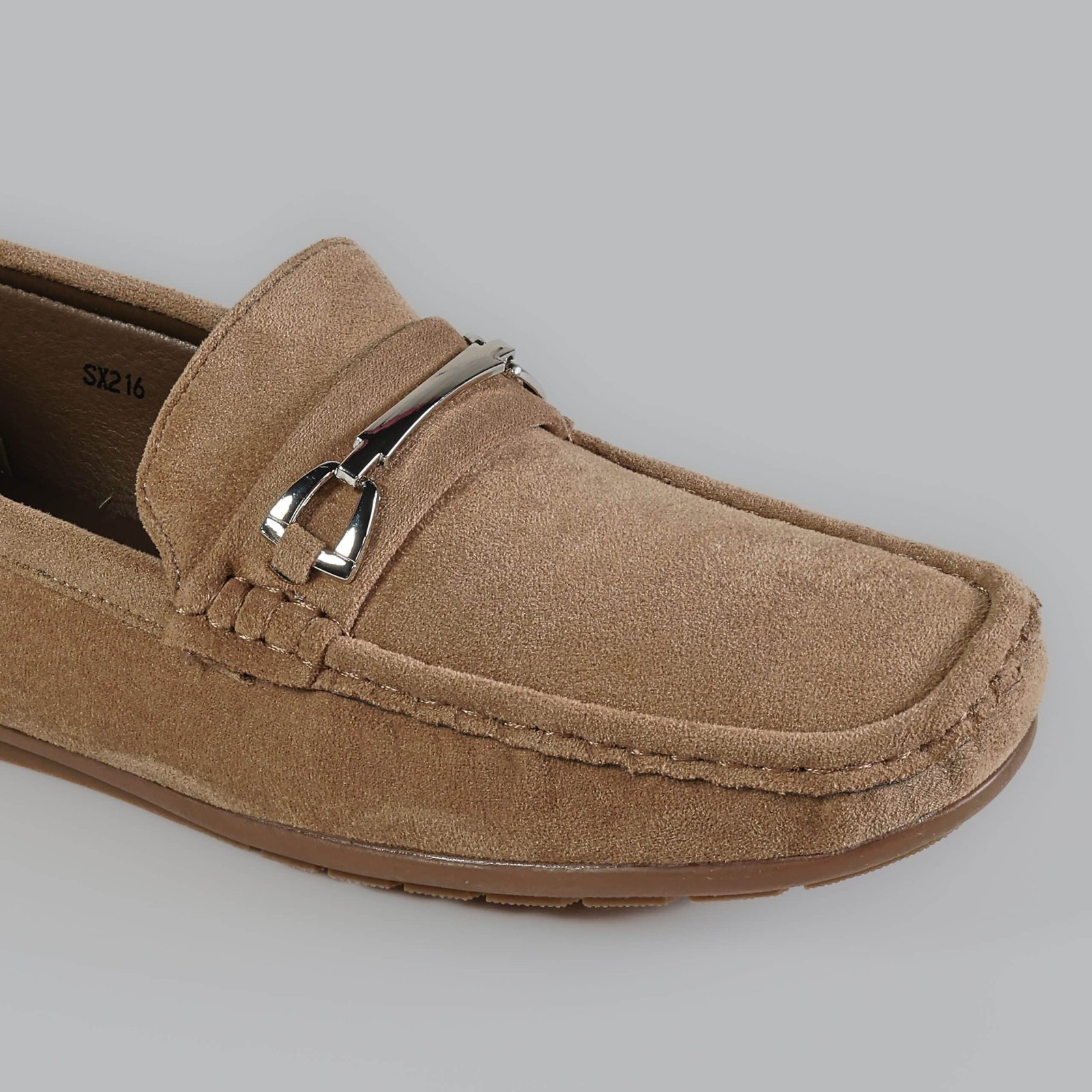 Emiliano – Mocassins Hommes en Kaki.