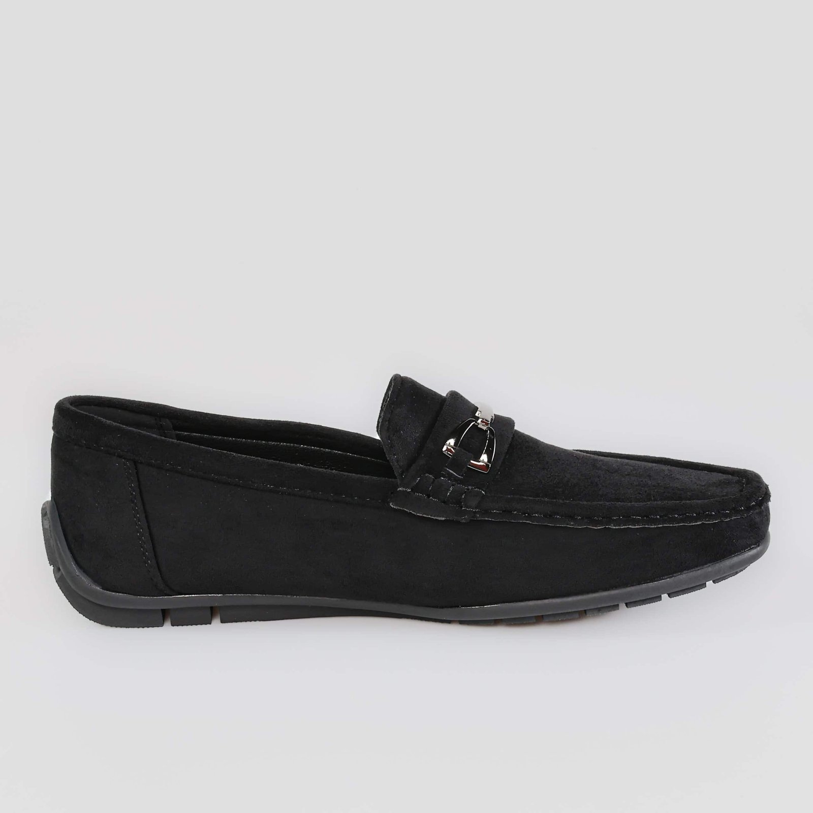 Emiliano – Mocassins Hommes en Noir.