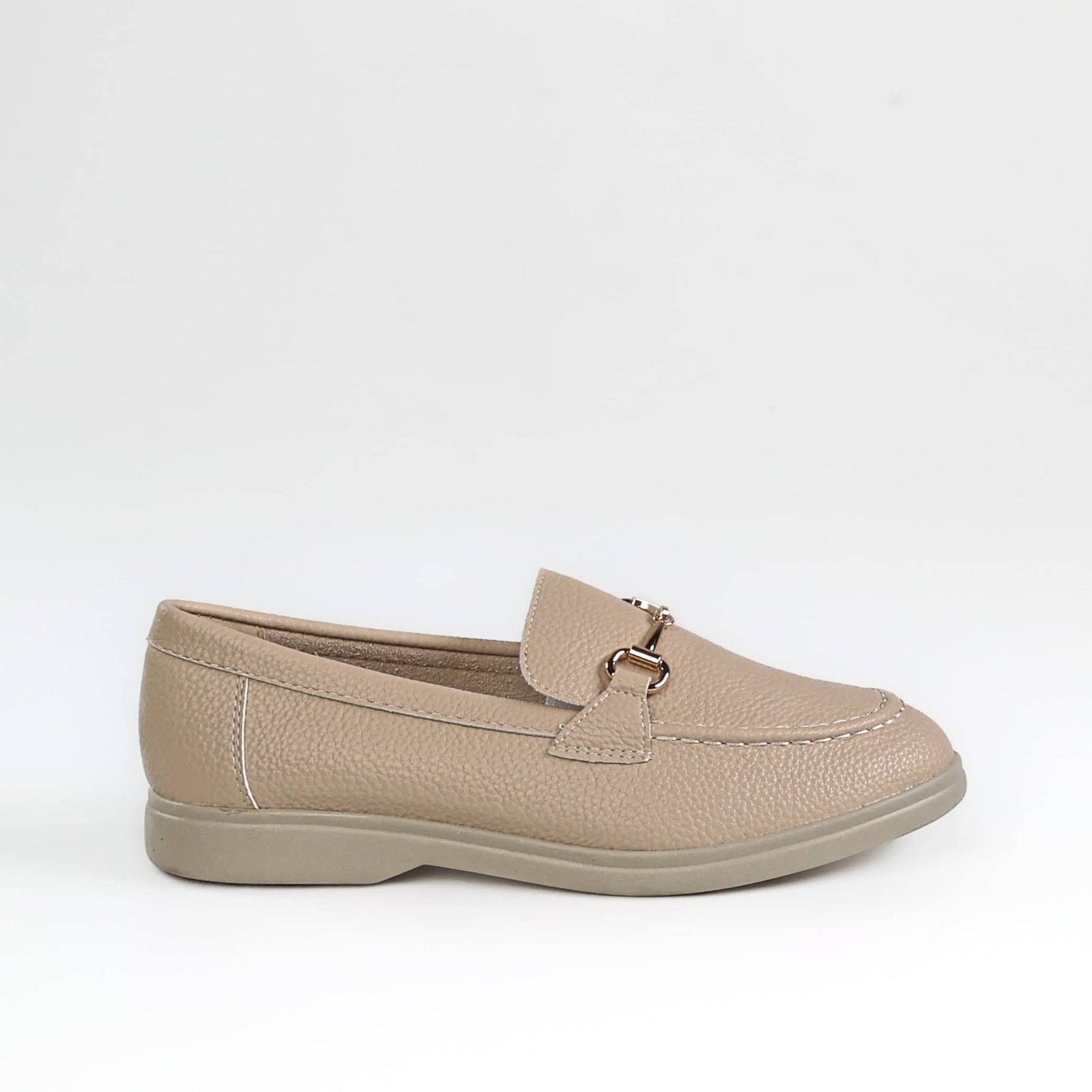 Passage – Mocassins Femmes en Beige.
