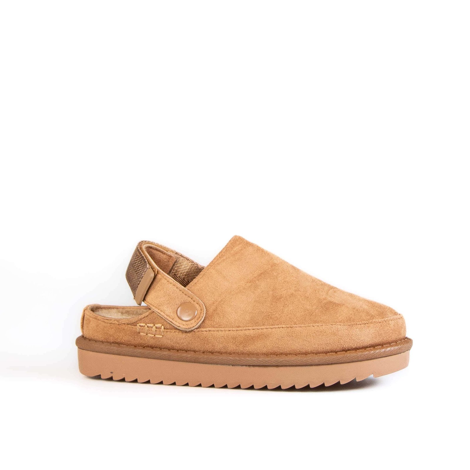 Sofie – Chaussons Femmes en Tabac.