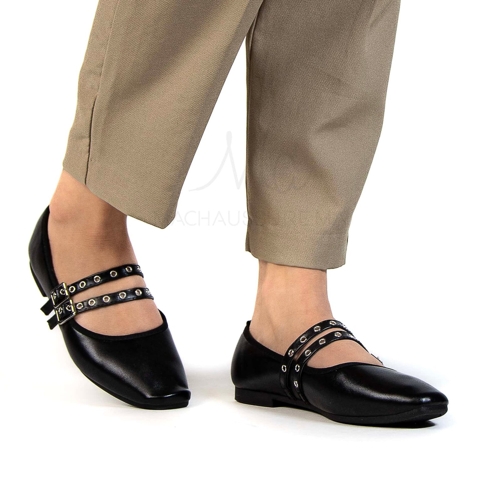 Farha – Ballerines Femmes en Noir.
