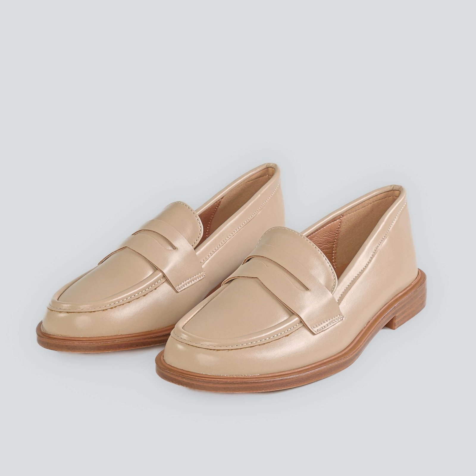 Roma – Mocassins Femmes en Kaki.
