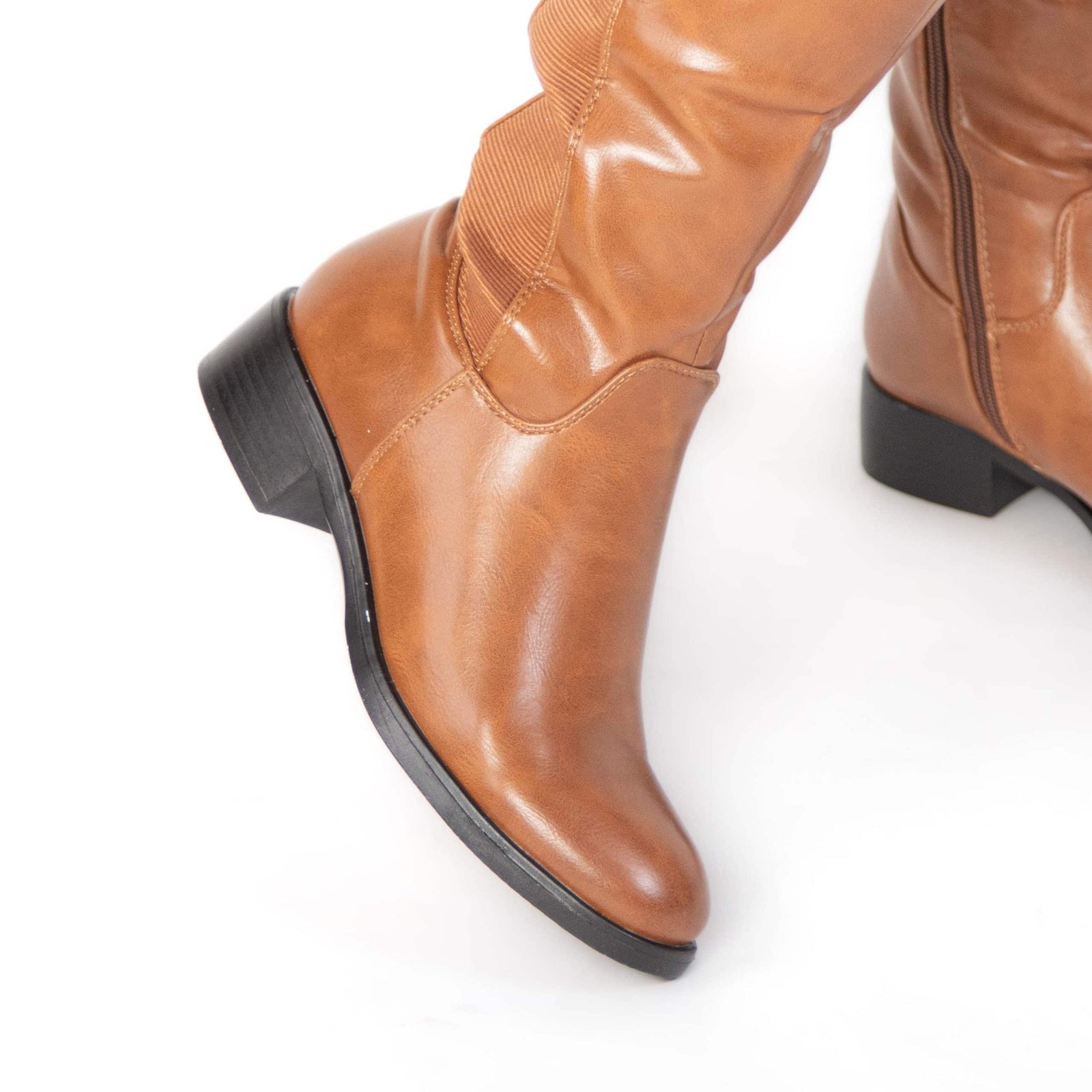 MARY – Bottes Femmes en Tabac.