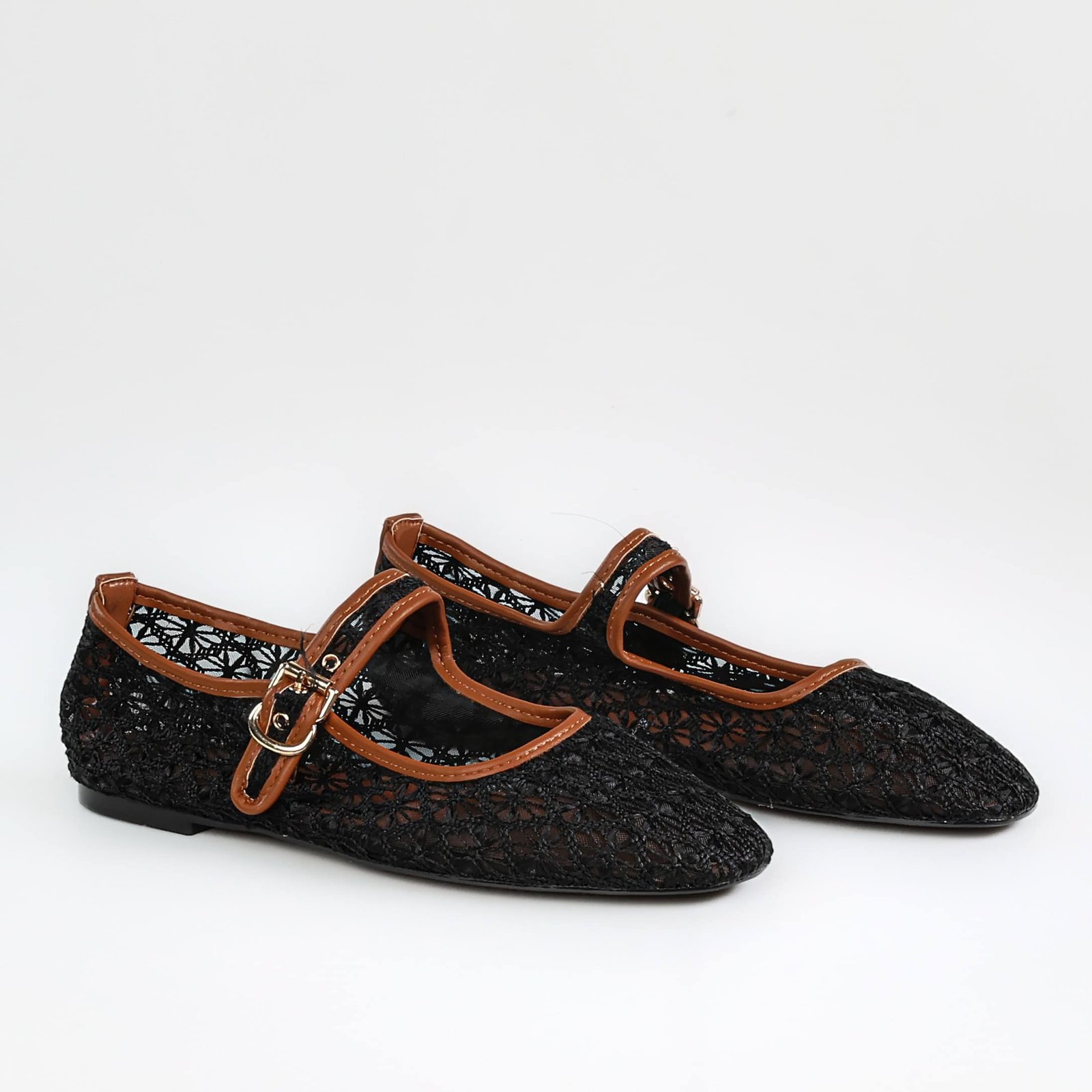 Axe – Ballerines Femmes en Noir.