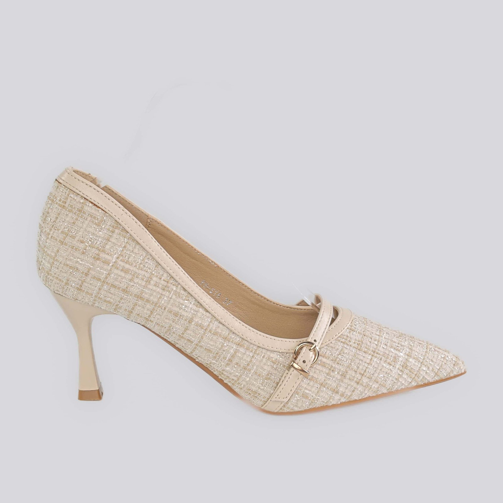 Célia – Escarpins Femmes en Beige.