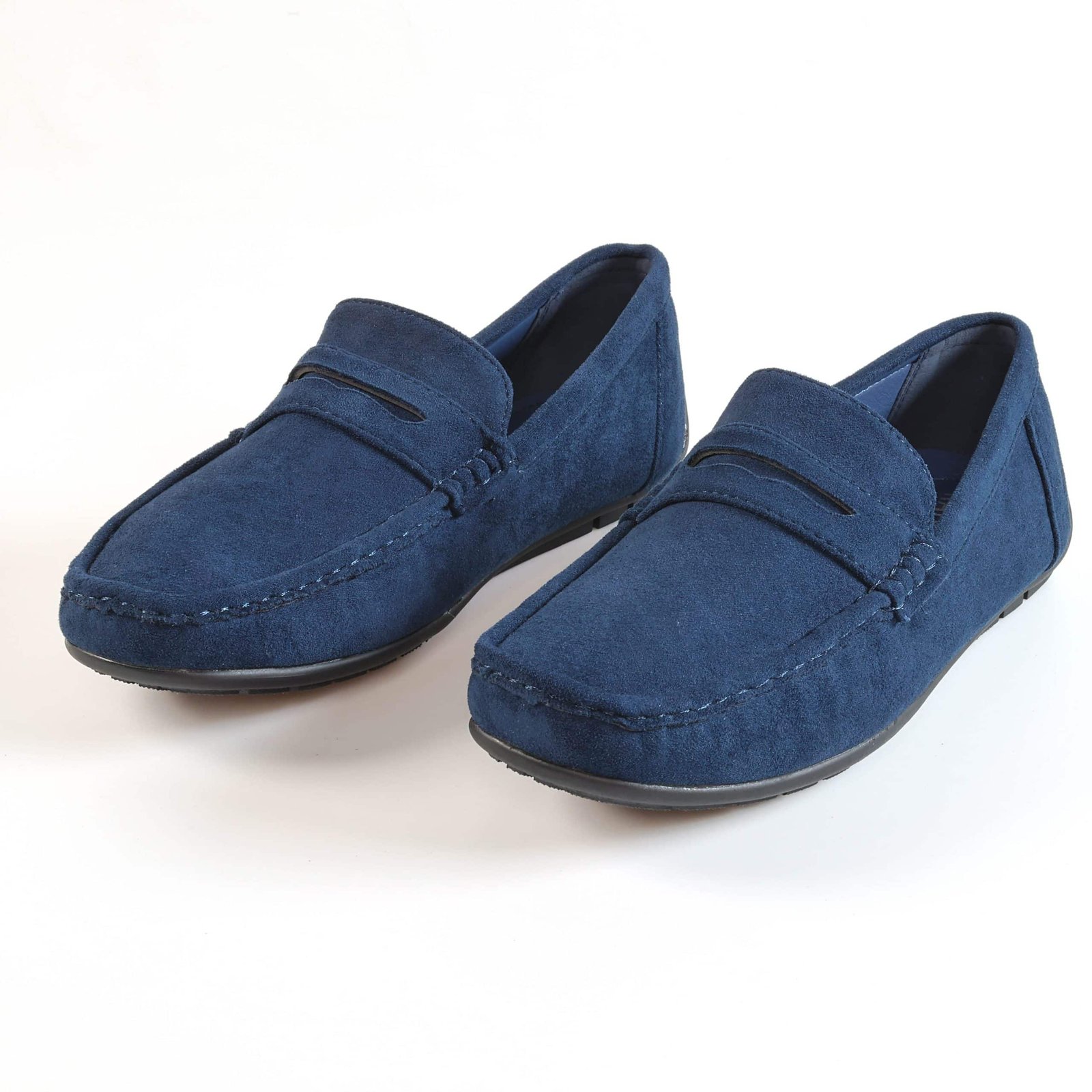 Waylon – Mocassins Hommes en Bleu.