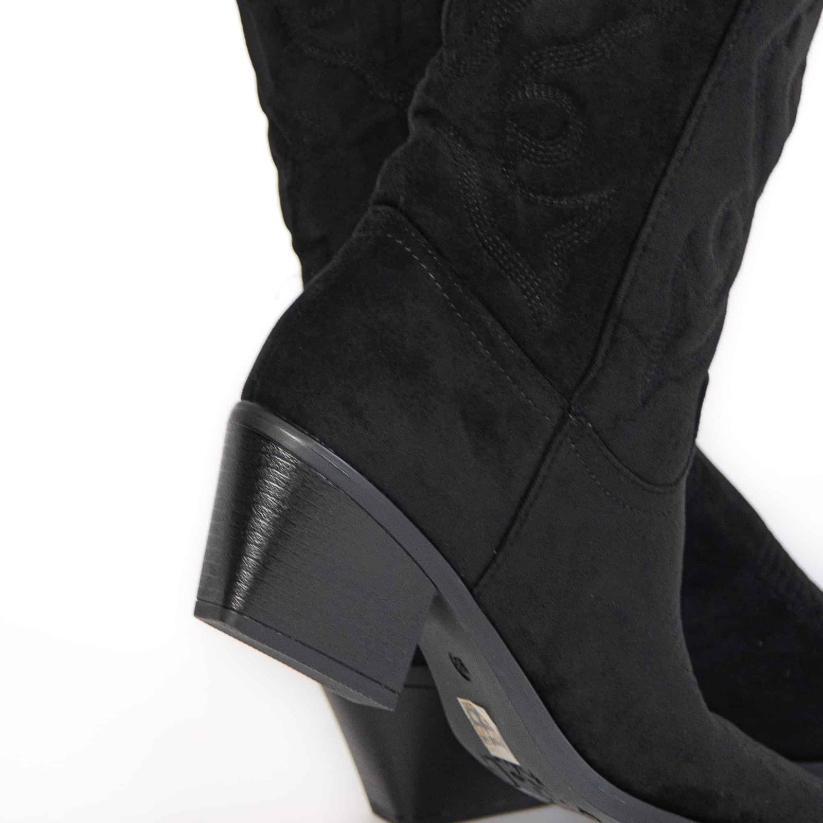 Santiags – Bottes Femmes en Noir.