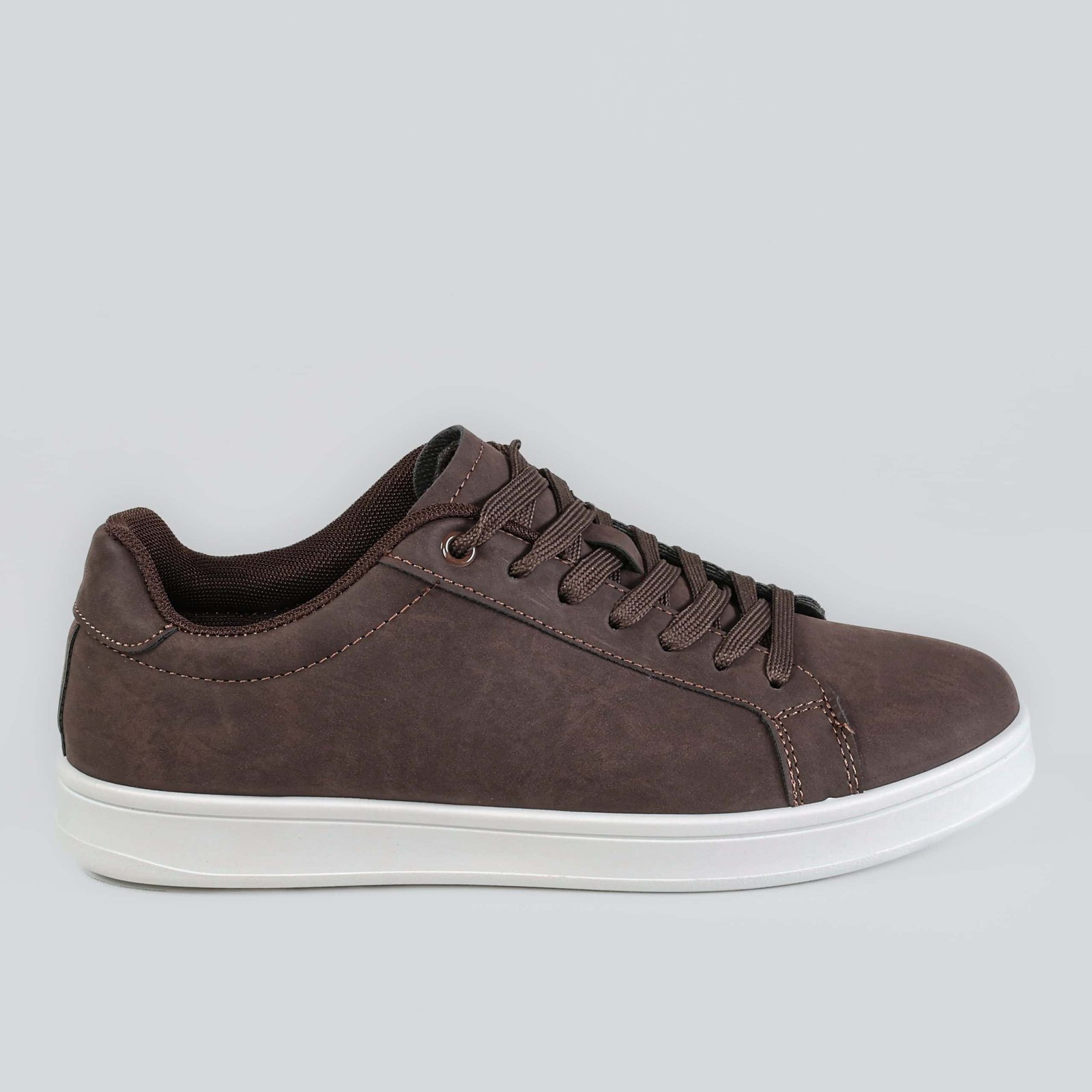 Elliott – Baskets Hommes en Marron.