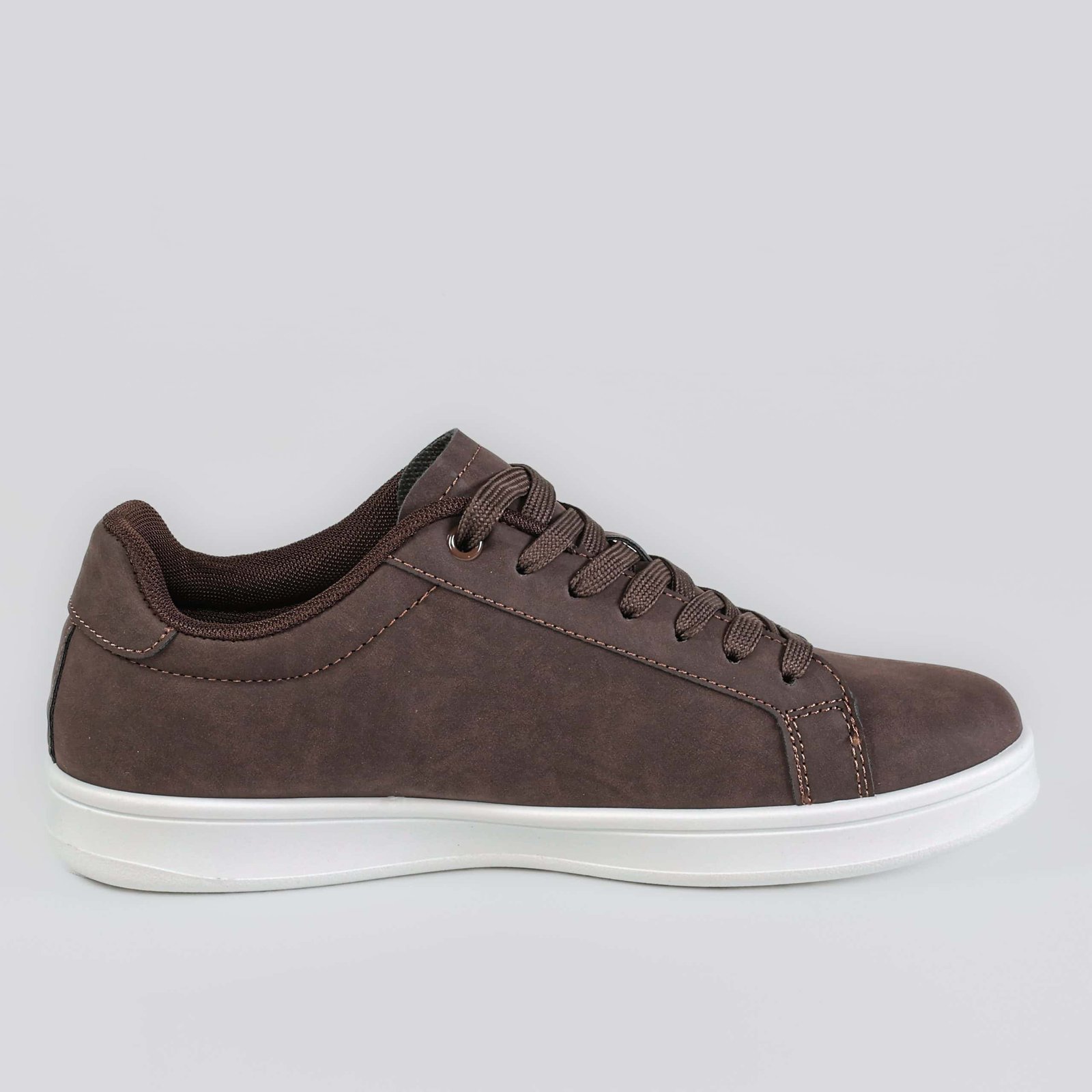 Elliott – Baskets Hommes en Marron.