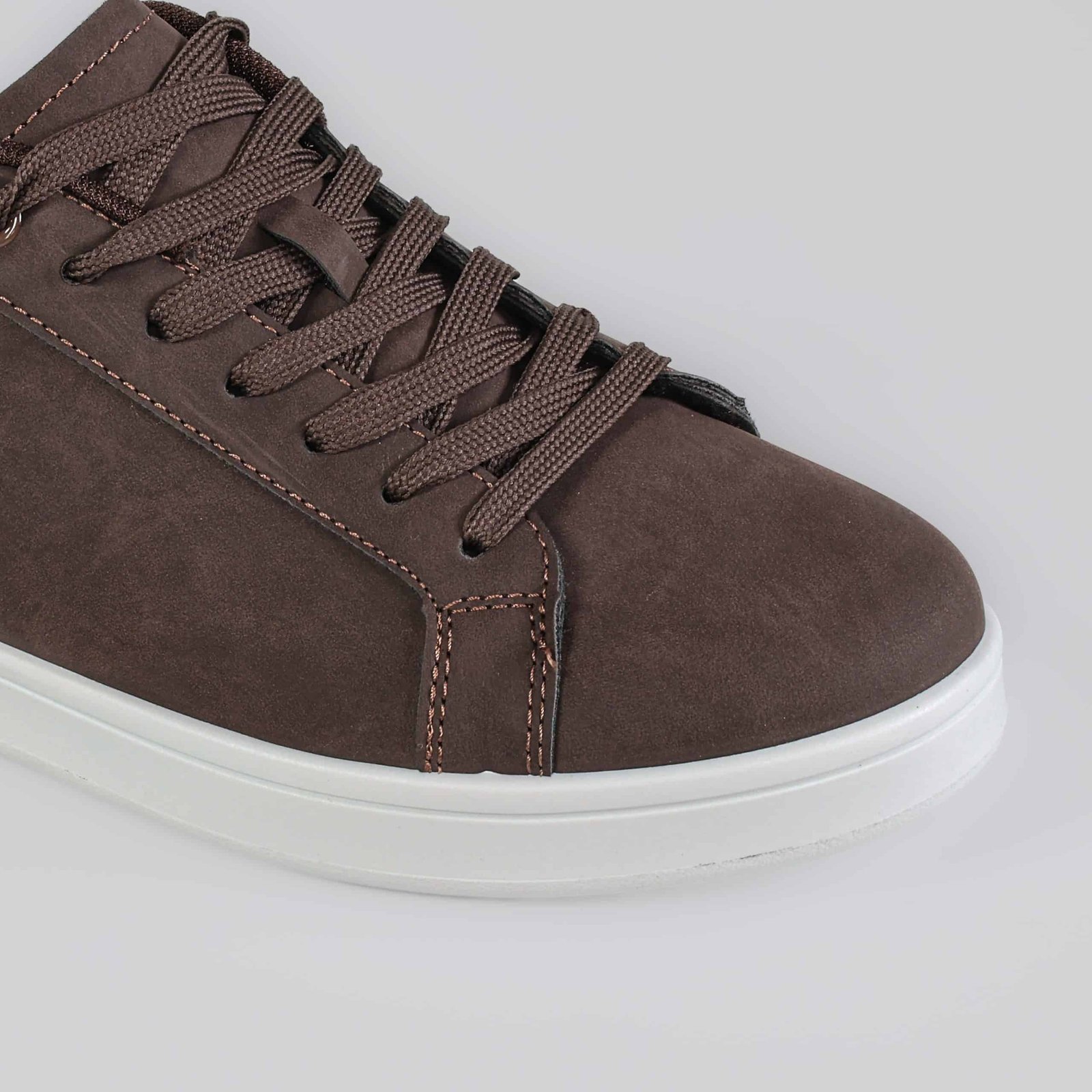 Elliott – Baskets Hommes en Marron.