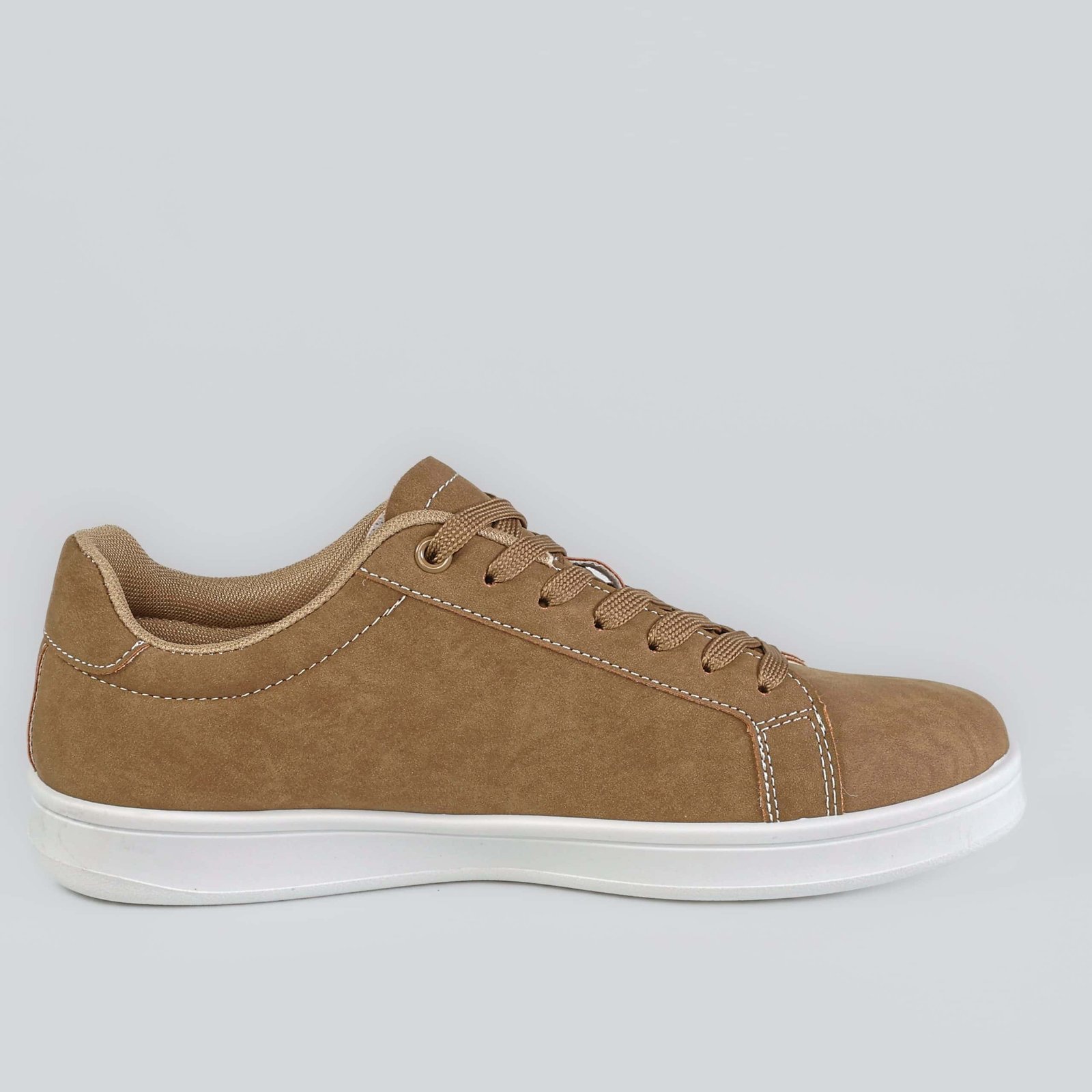 Elliott – Baskets Hommes en Taupe.