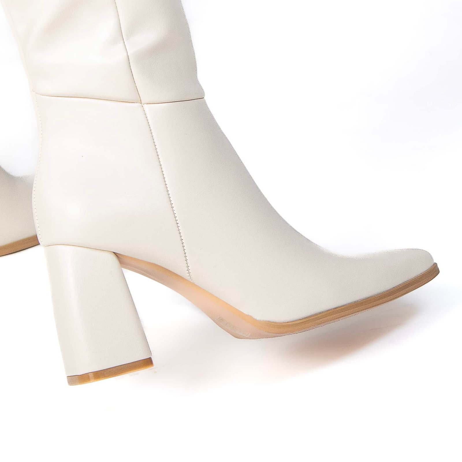 DRINDLE – Bottes femmes en Beige.