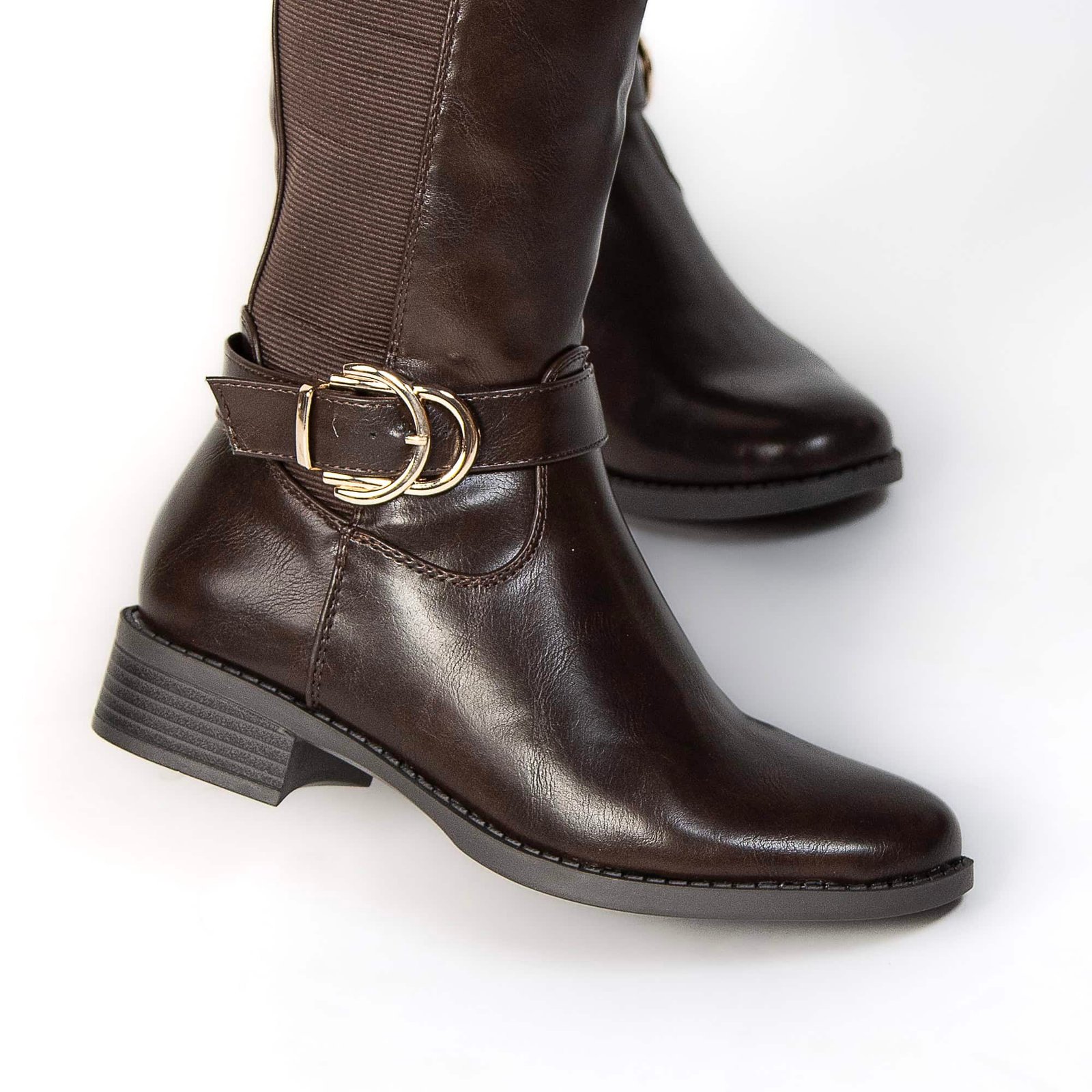 Atlas – Bottes femmes en Marron.