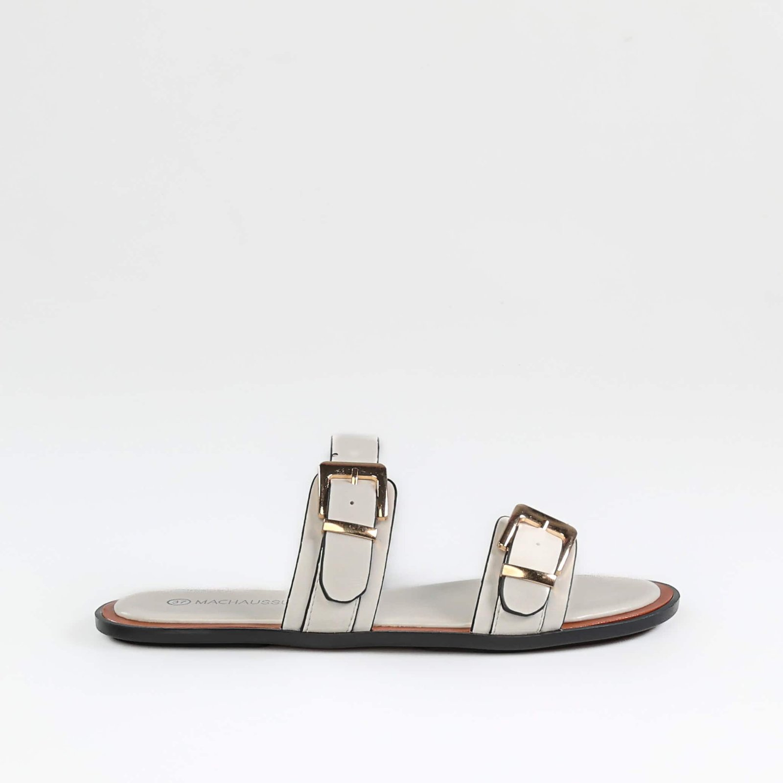 ORA – Sandales Plates en Blanc.