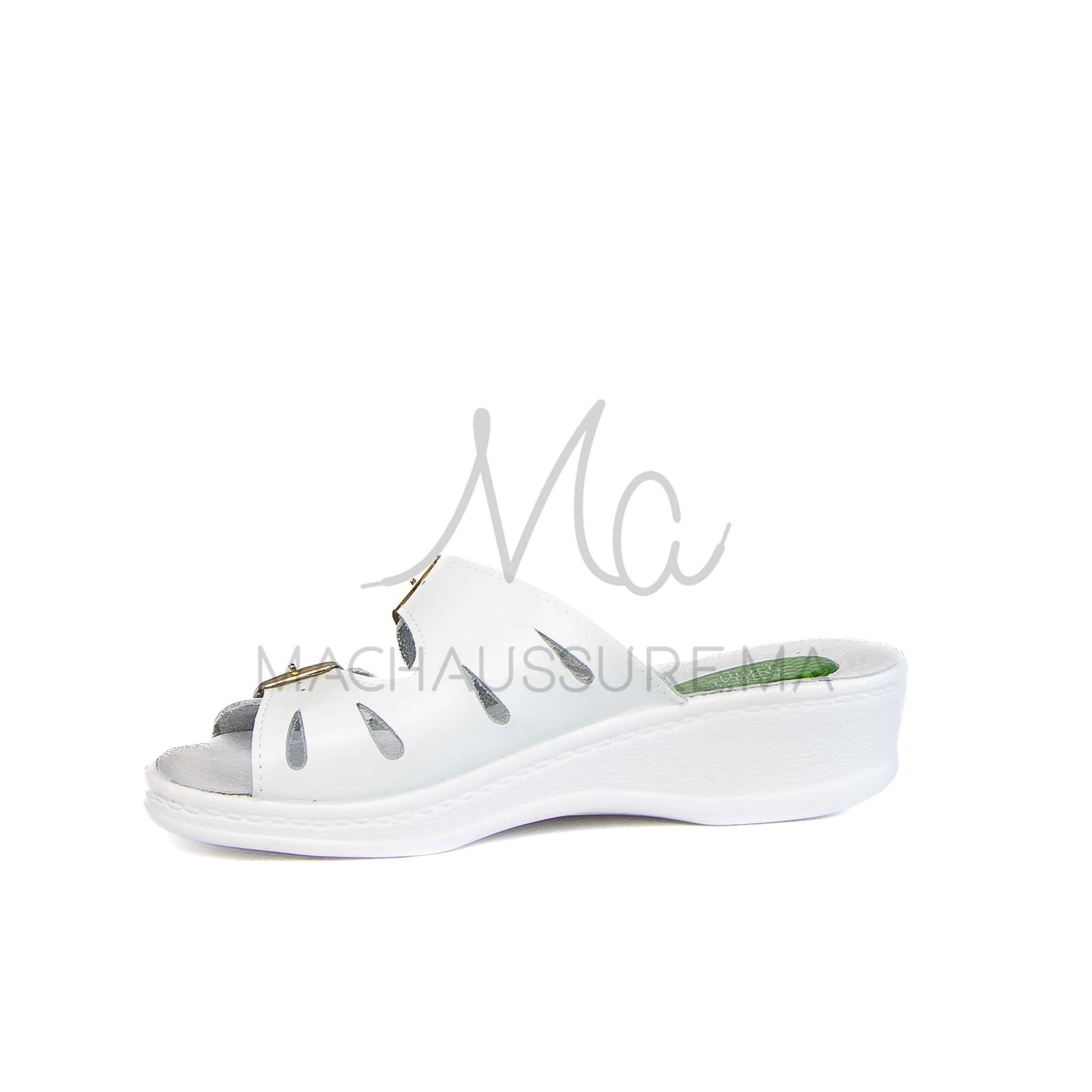 Podistep – Sandales Médicales en Blanc.