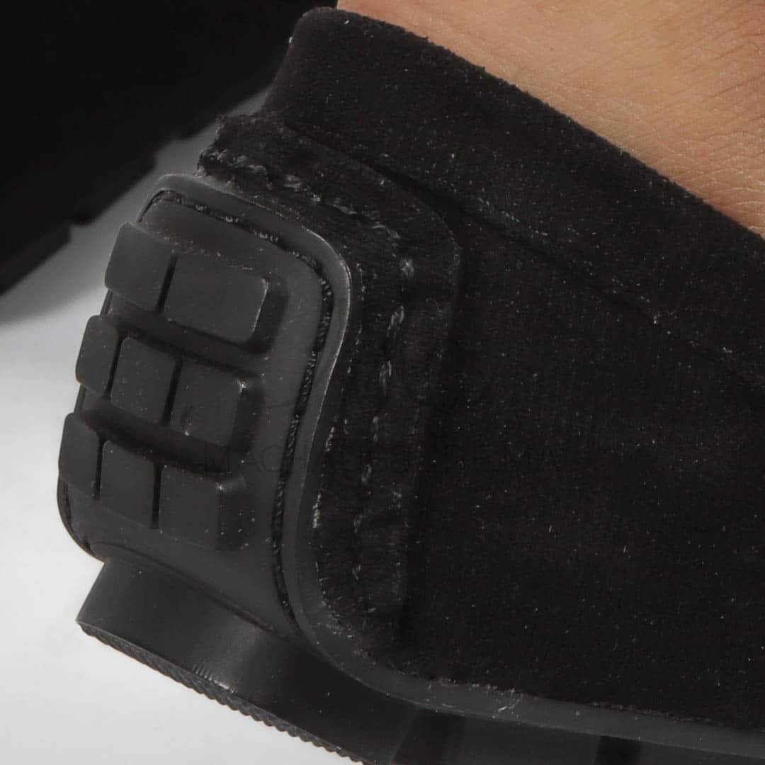 Douceur – mocassins femmes en Noir.