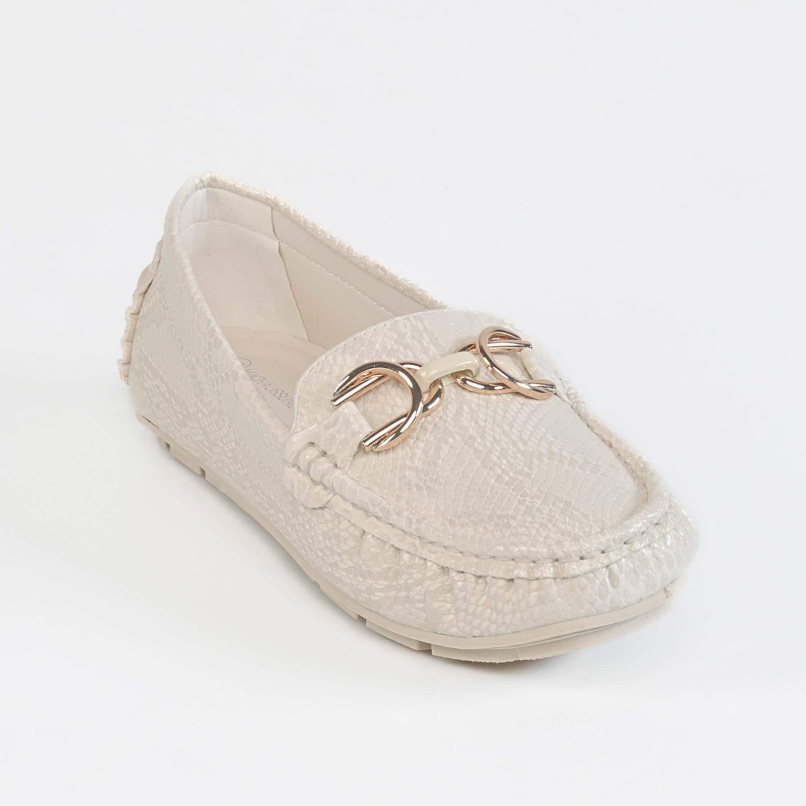 Savana – Mocassins Femmes en Beige.