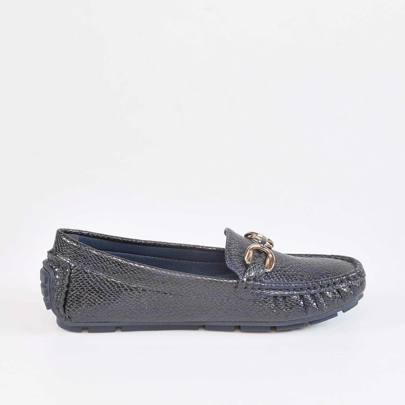 Savana – Mocassins Femmes en Bleu.
