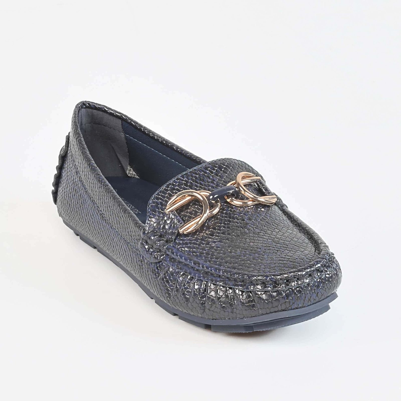 Savana – Mocassins Femmes en Bleu.