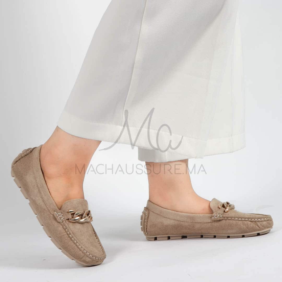 Tendre – mocassins femmes en Beige.