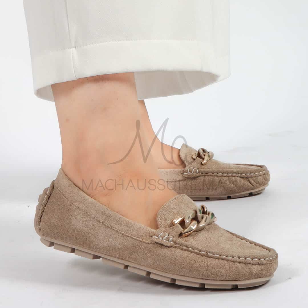 Tendre – mocassins femmes en Beige.