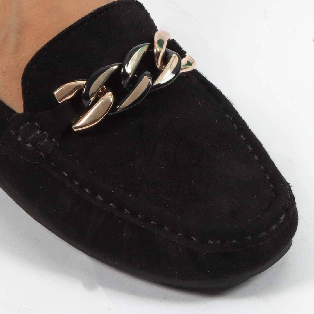 Tendre – mocassins femmes en Noir.