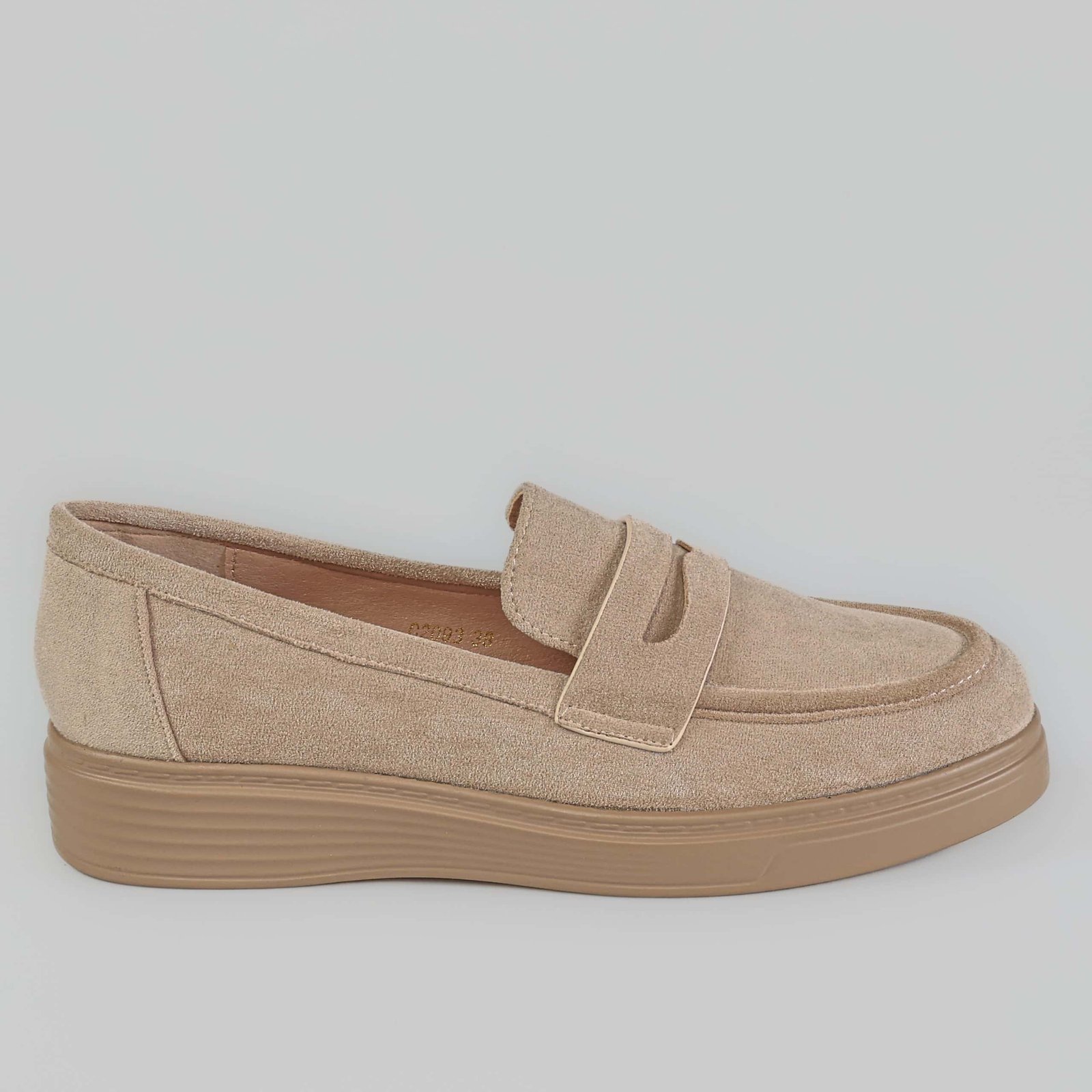 Losy – Derbies Femmes en Beige.