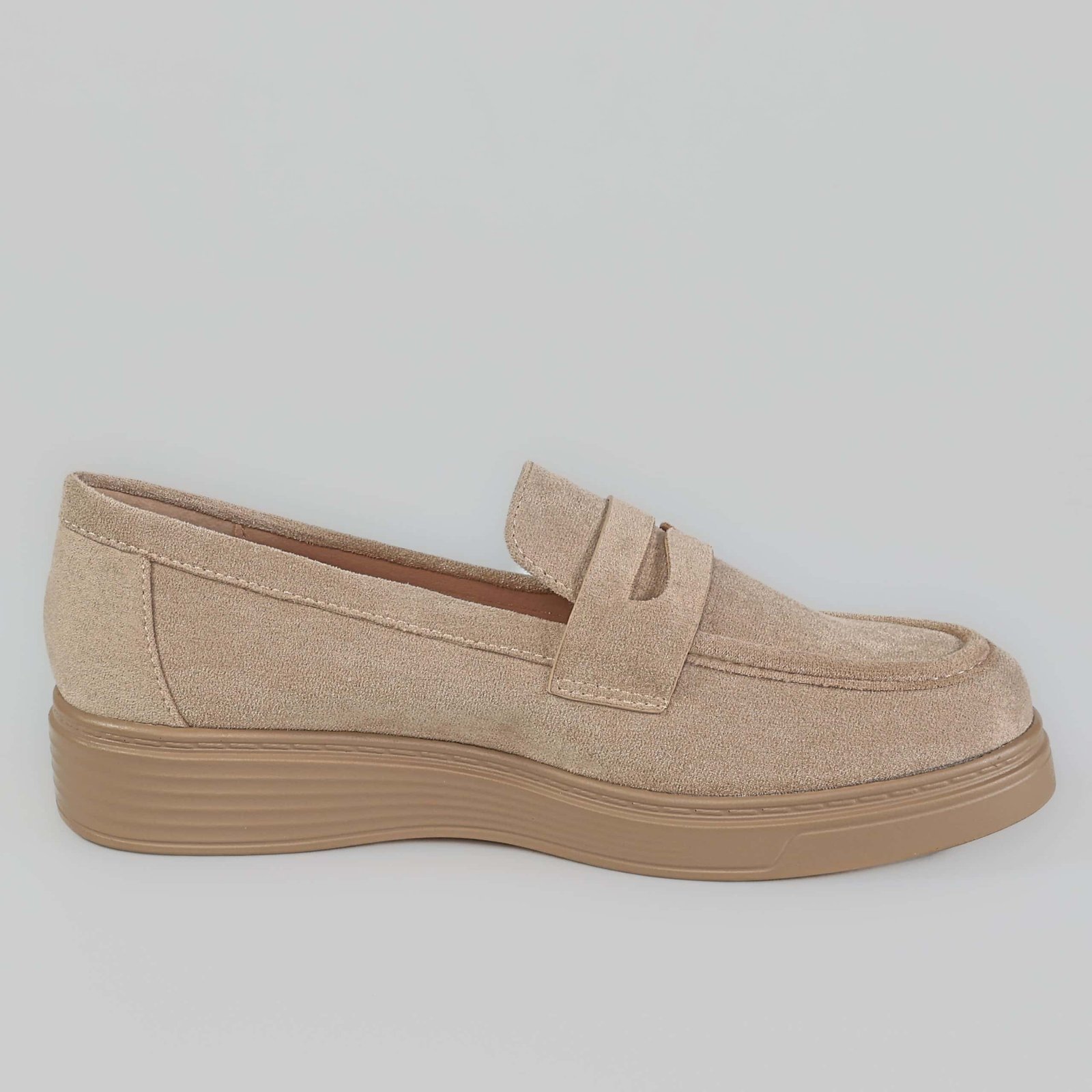 Losy – Derbies Femmes en Beige.