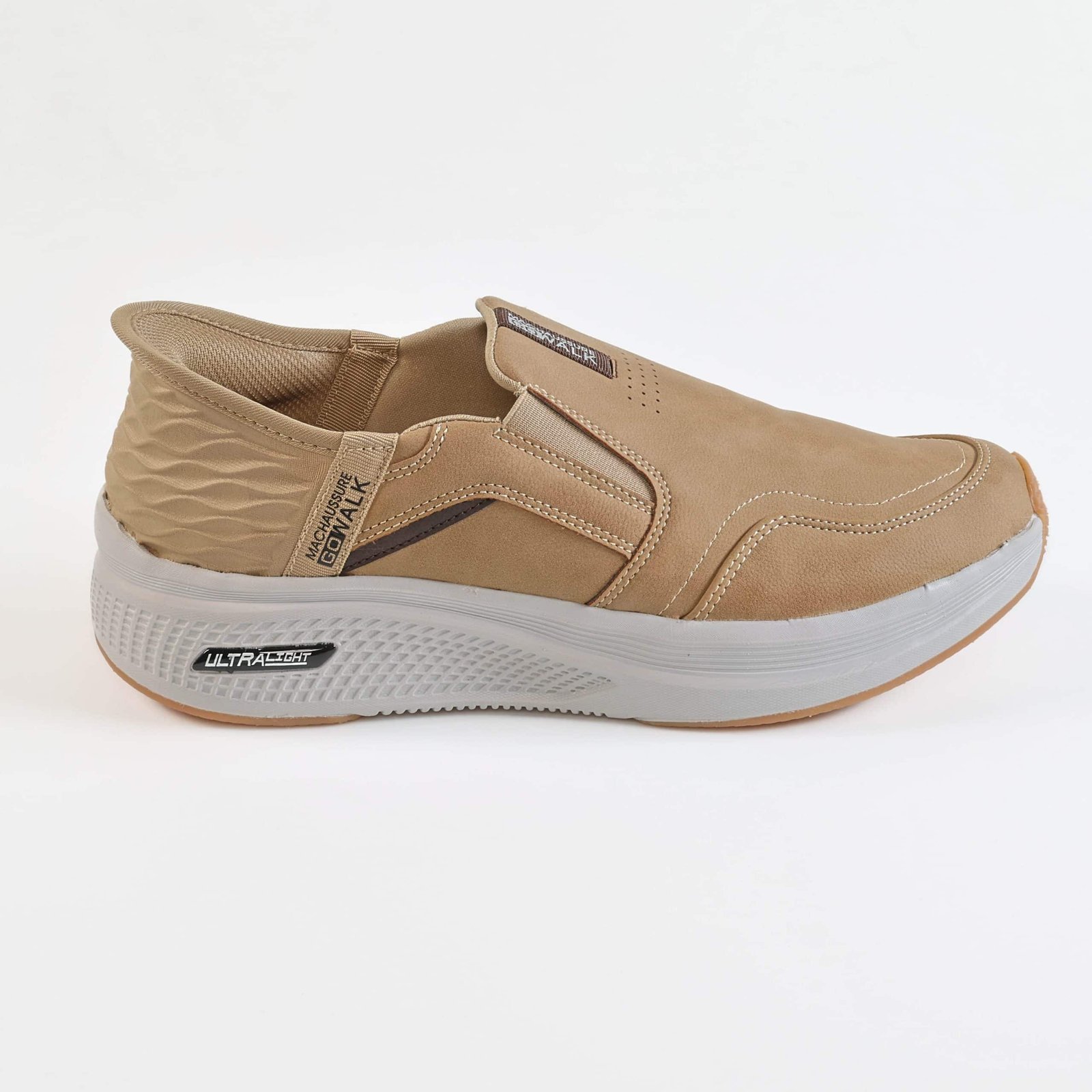 Accent – Baskets confortables Hommes en Beige.