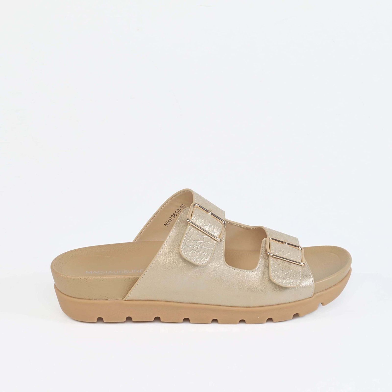 Easy Life – Sandales confort femmes en Beige.