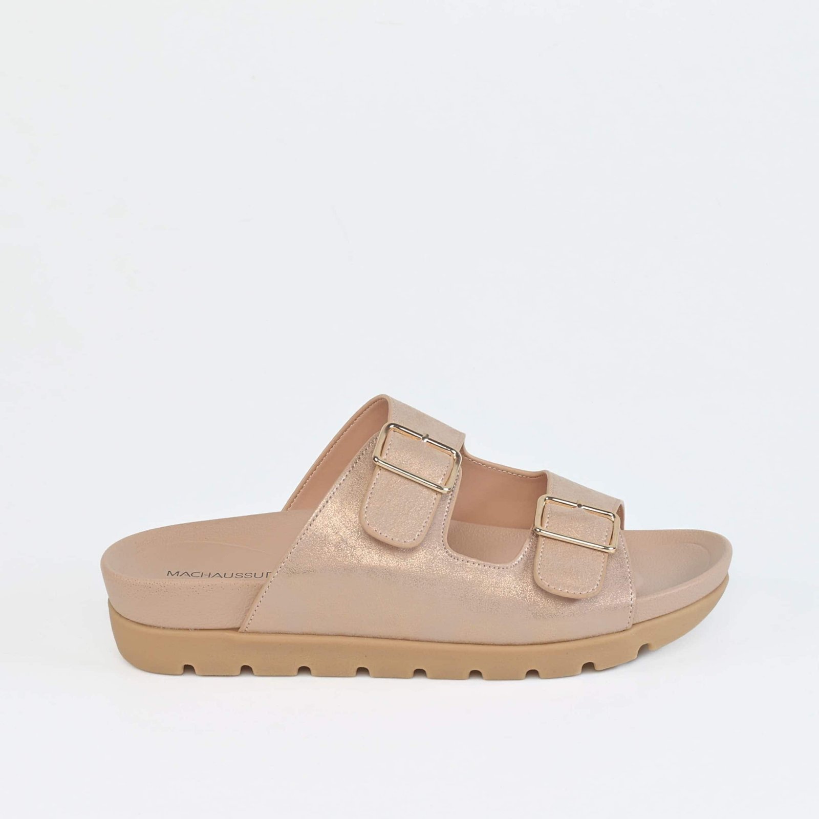 Easy Life – Sandales confort femmes en Rose doré.