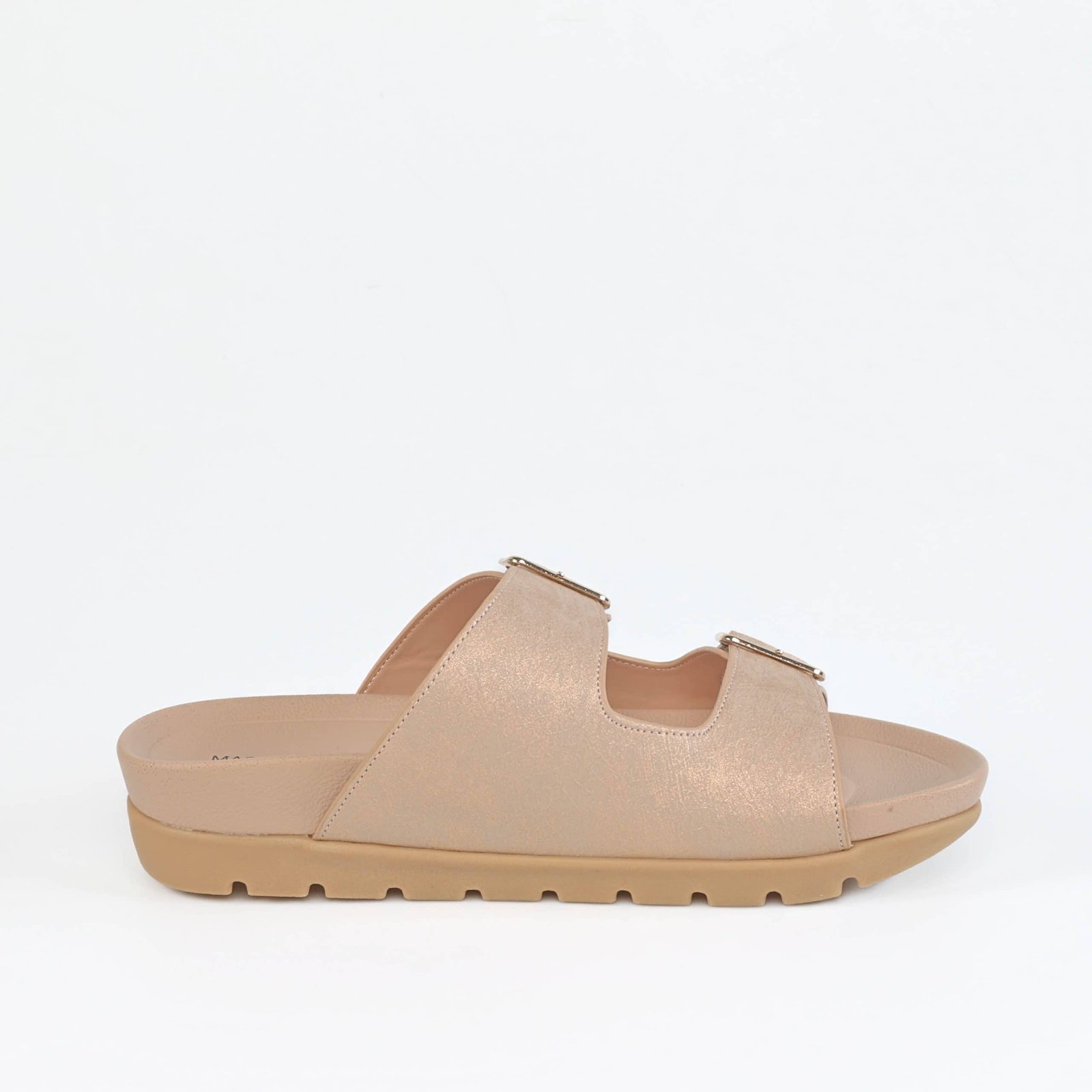 Easy Life – Sandales confort femmes en Rose doré.