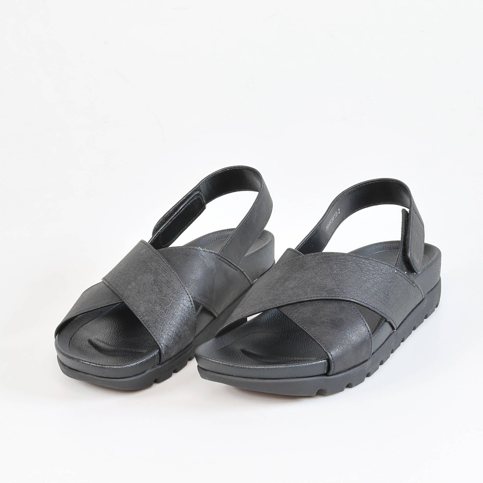 Orme – Sandales confort femmes en Noir.
