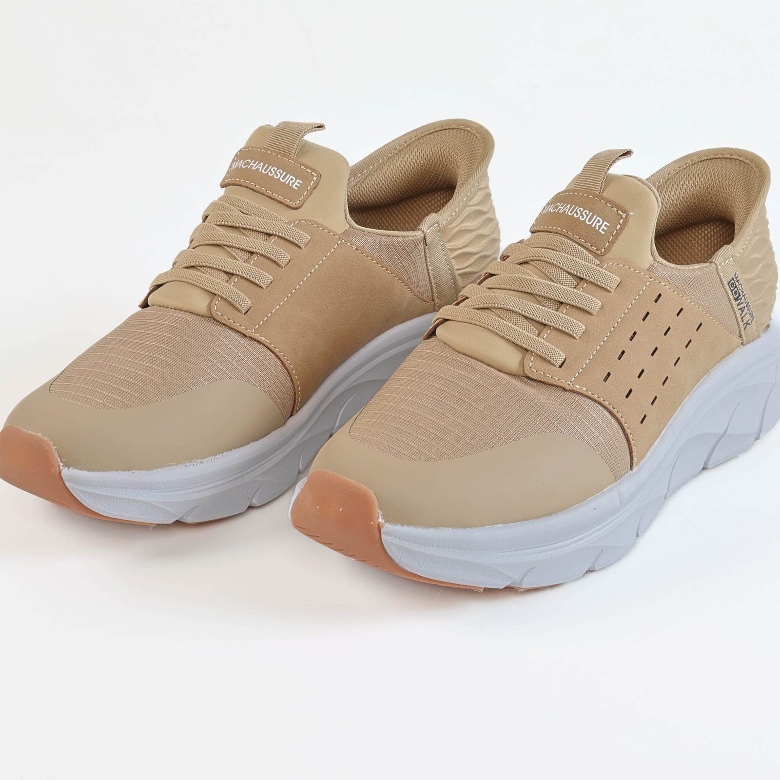 Splinter – Baskets confortables Hommes en Beige.