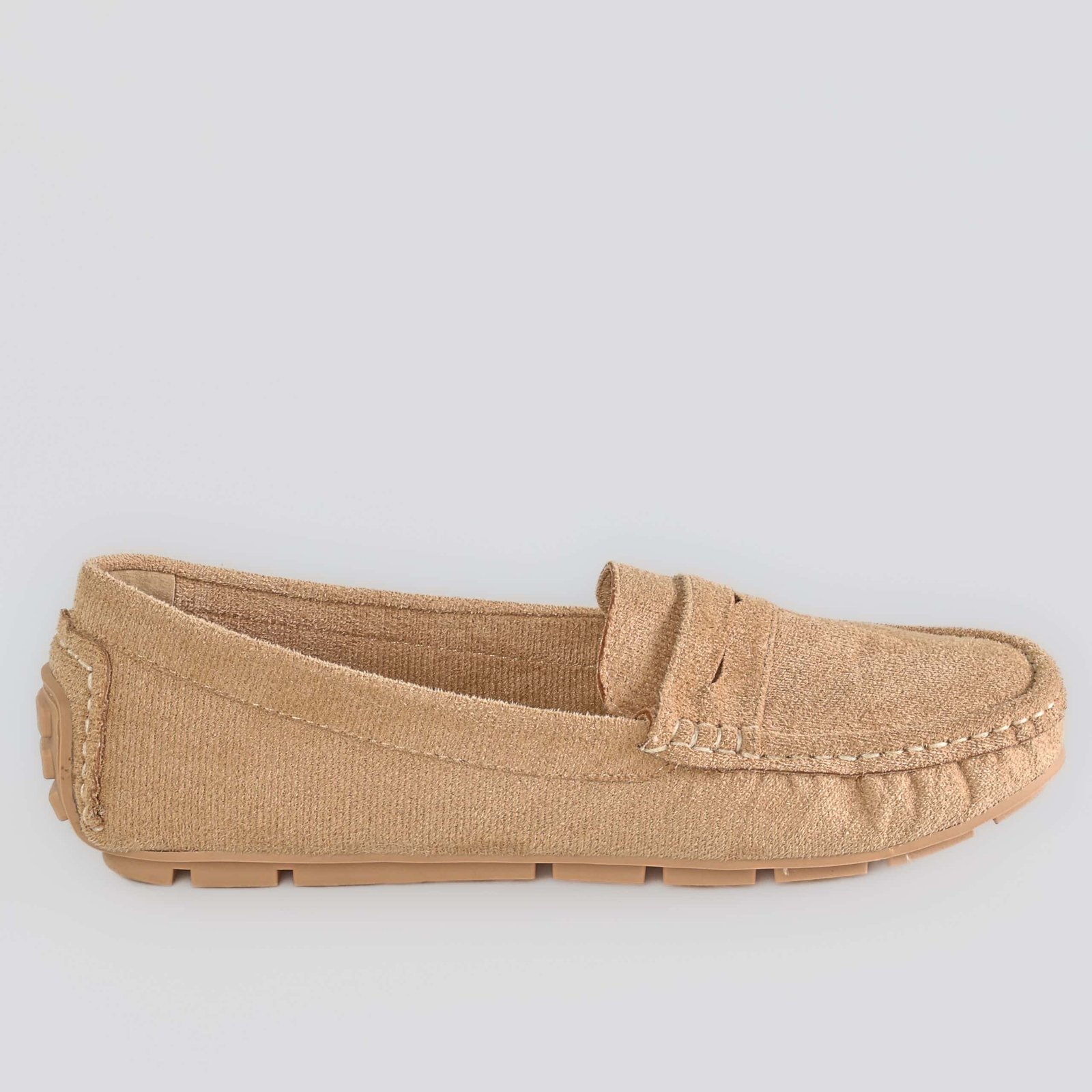 Basic – Mocassins Femmes en Beige.