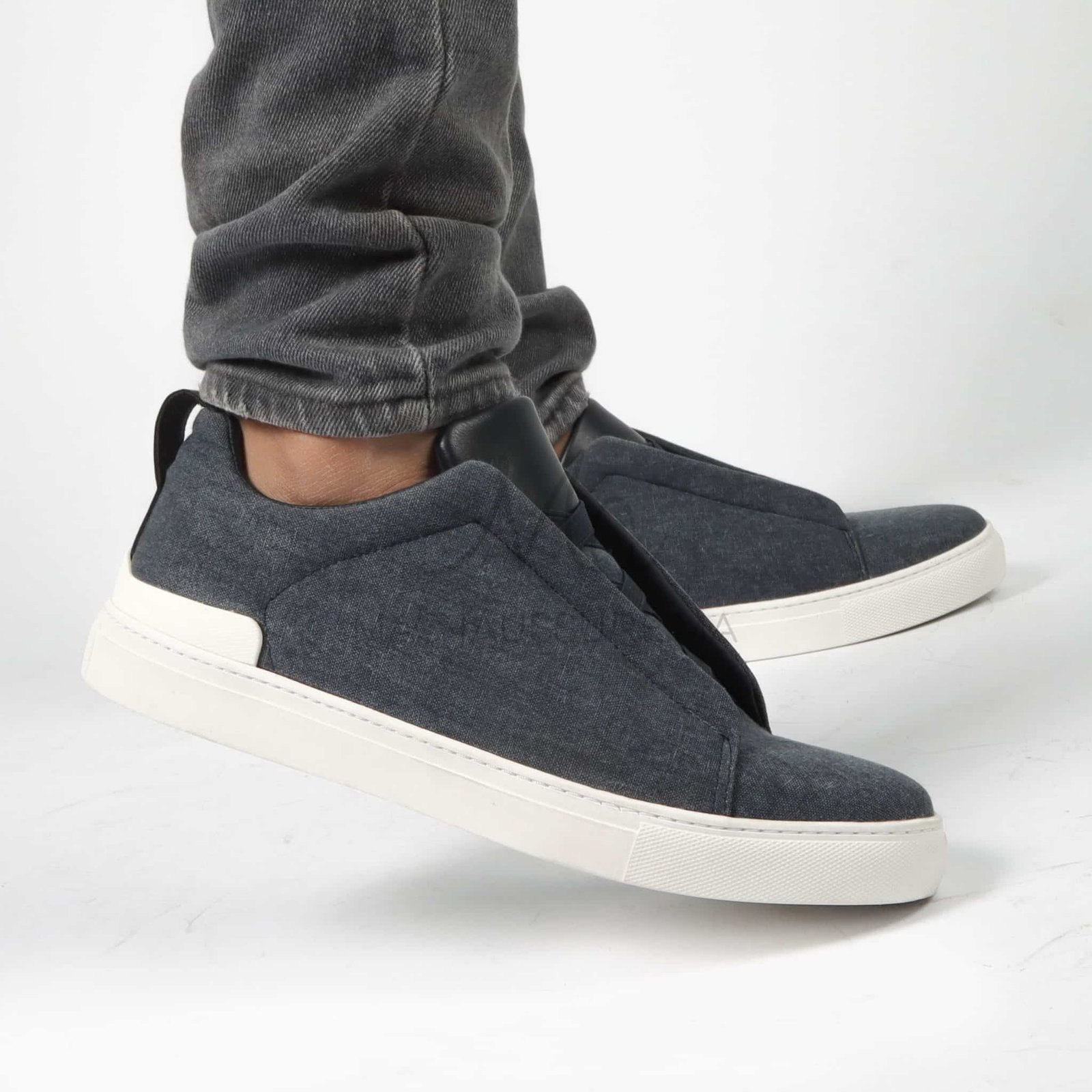 Quantum - Baskets Hommes en Bleu.