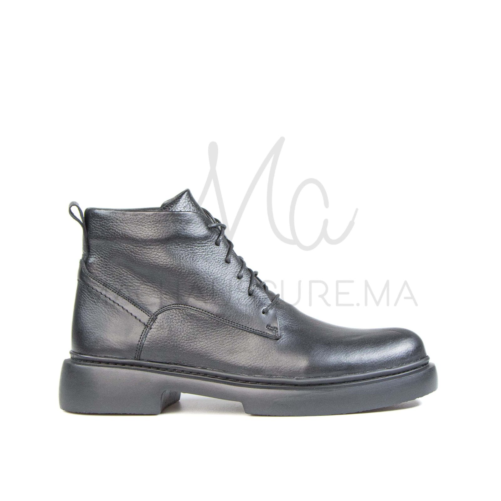 Oty Lux – Boots Hommes en Noir.