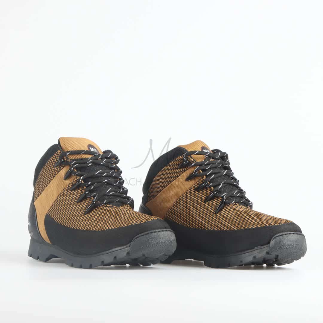 NICO - Bottines en Moutarde.