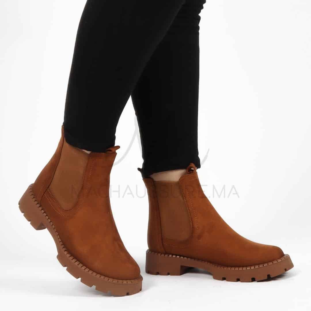 Brocard – Bottines Femmes en Tabac.