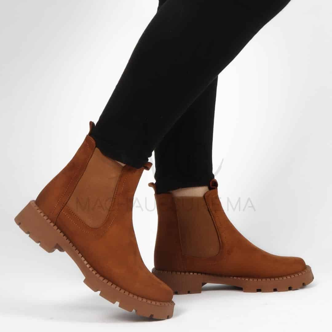 Brocard – Bottines Femmes en Tabac.