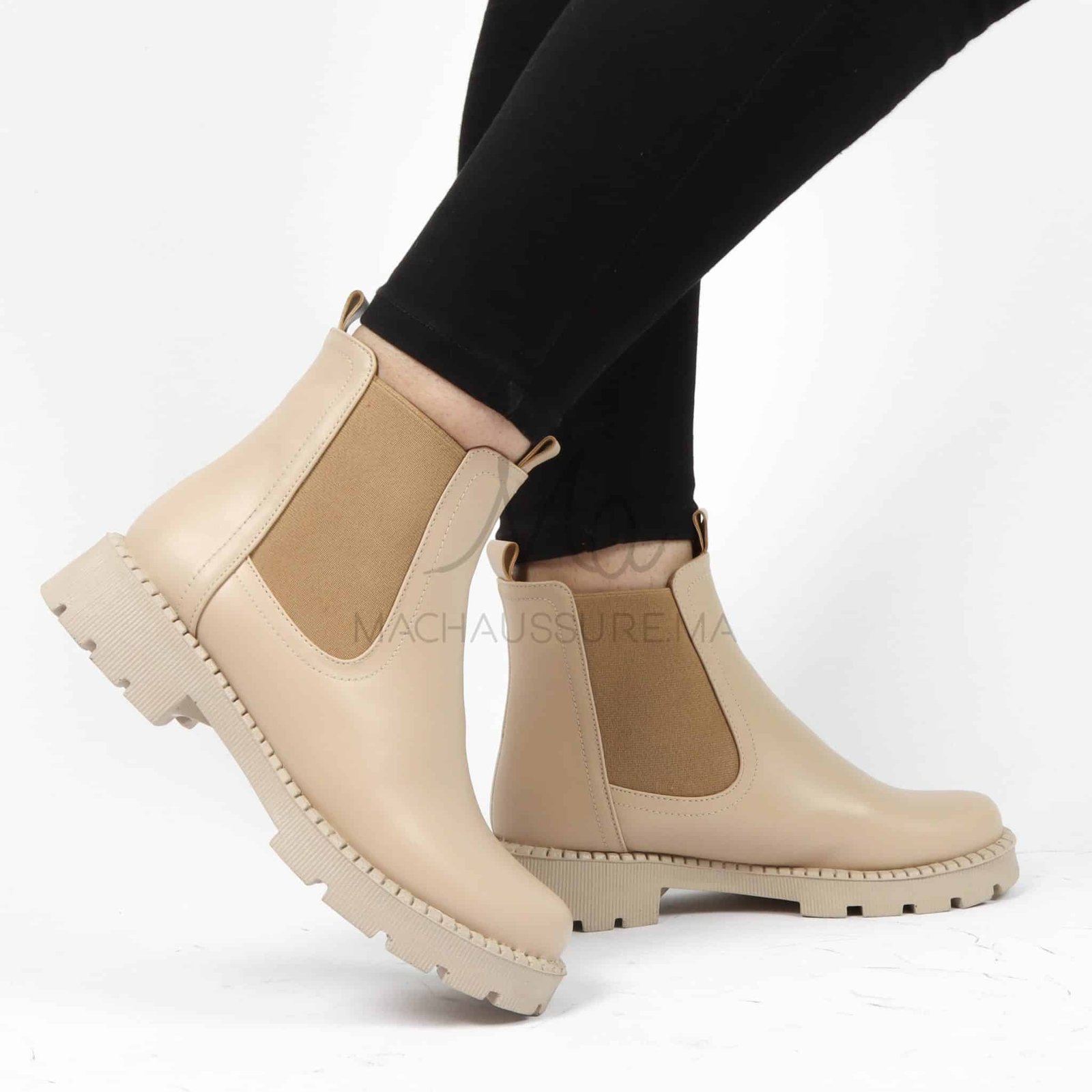 Brocard – Bottines Femmes en Beige.