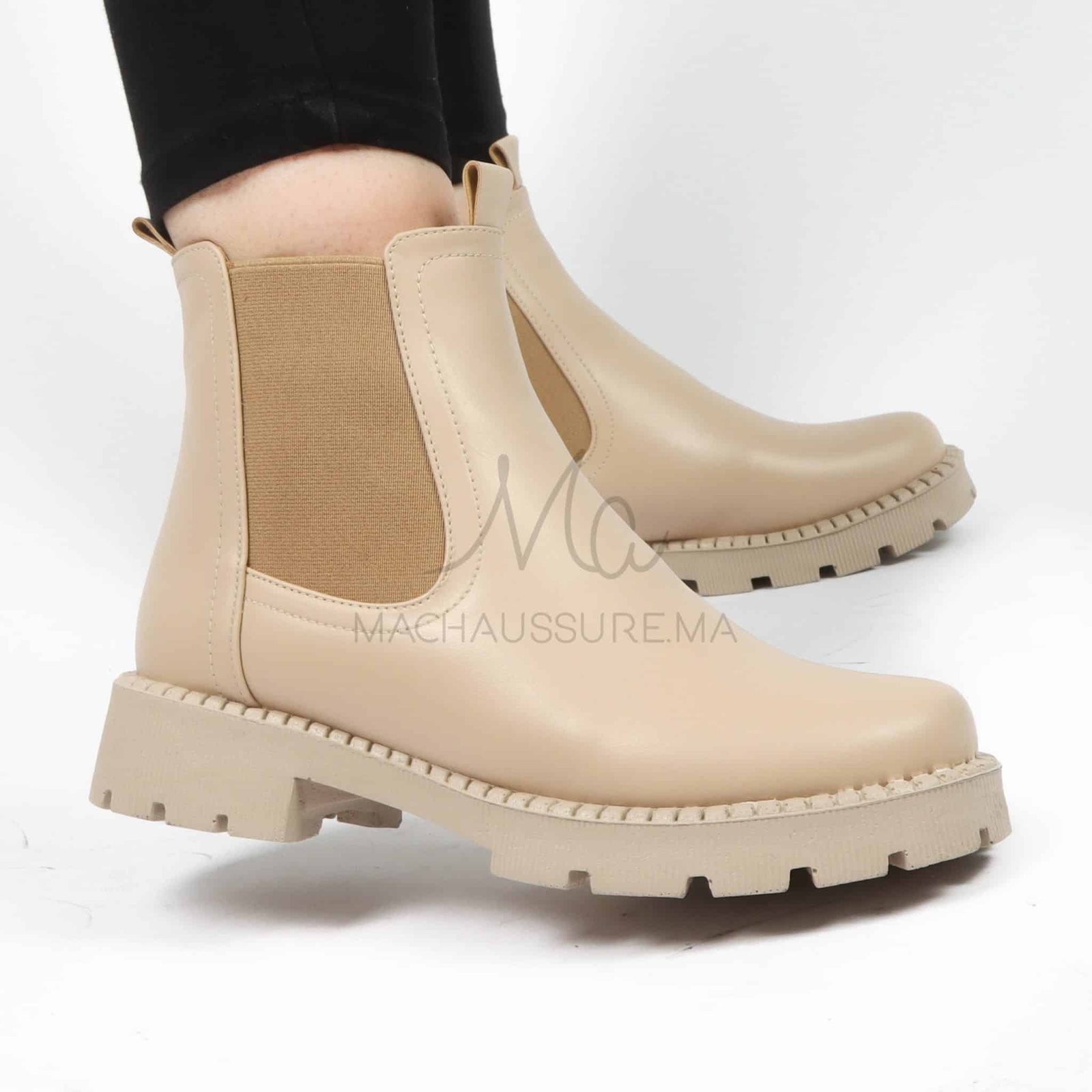 Brocard – Bottines Femmes en Beige.