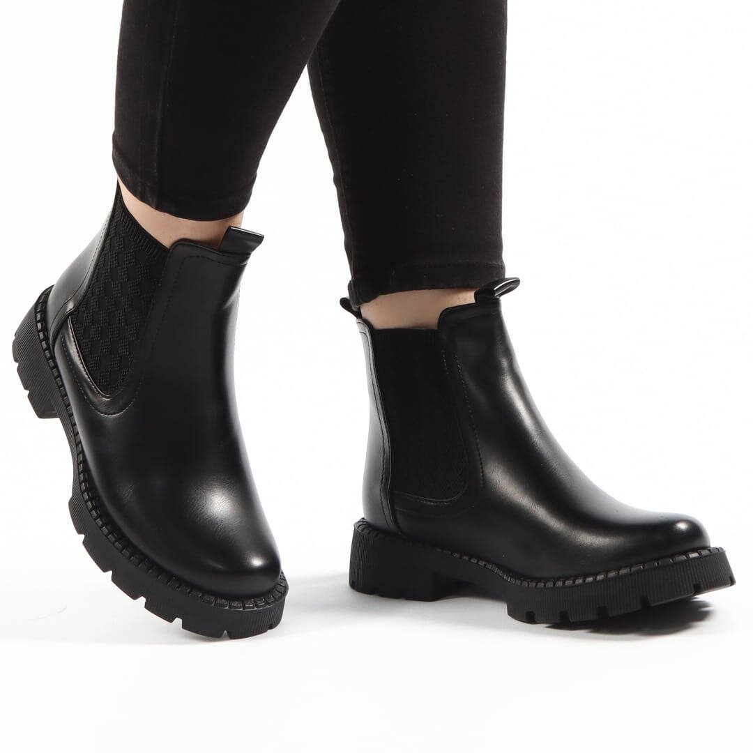 Bocardy – Bottines Femmes en Noir.