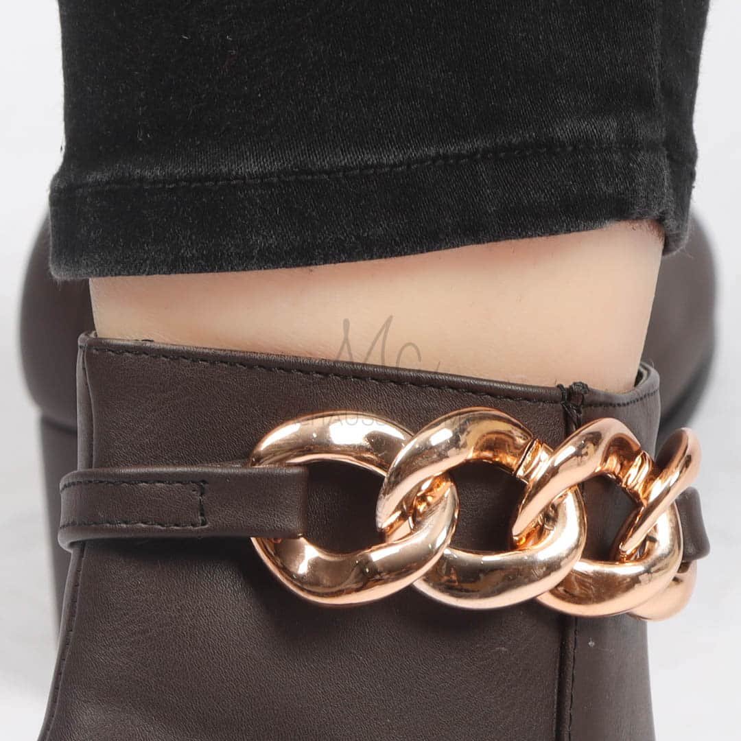 LYA - Bottines Femmes - Marron.