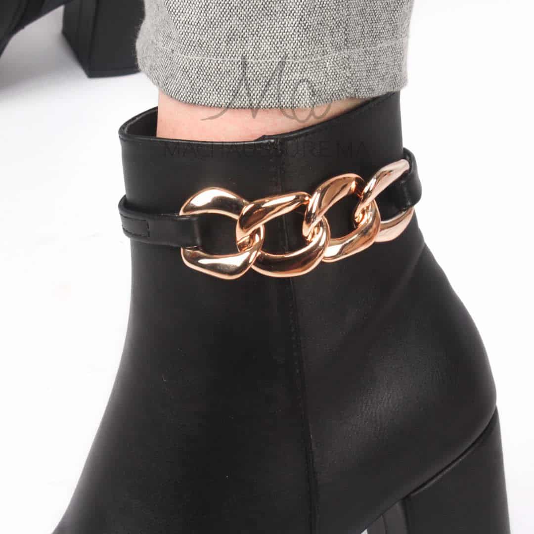 LYA – Bottines Femmes – Noir.