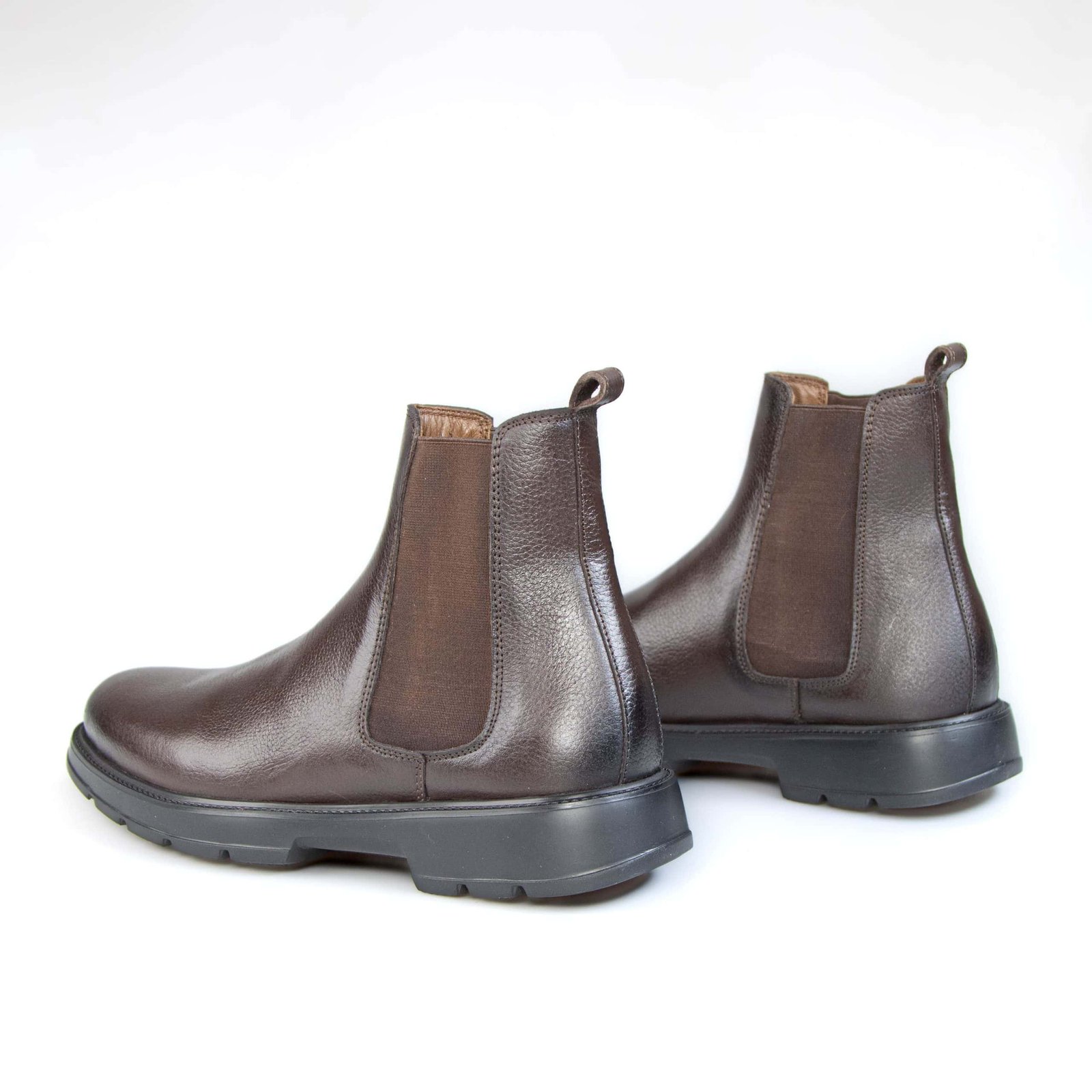 Mooréa – Boots Hommes 100% Cuir – Marron.